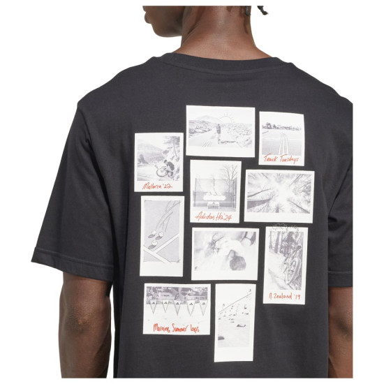 Adidas Ανδρική κοντομάνικη μπλούζα Memories of Sport Gallery Graphic Tee Adidas Ανδρική κοντομάνικη μπλούζα Memories of Sport Gallery Graphic Tee